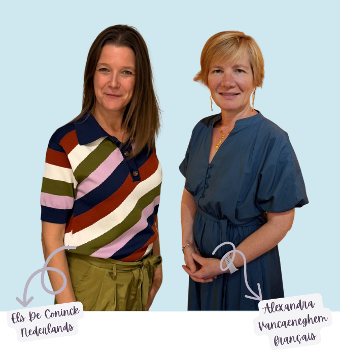 Trainers Els (NL) en Alexandra (FR)